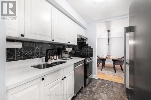 214 - 2267 Lake Shore Boulevard W, Toronto, ON - Indoor Photo Showing Kitchen With Double Sink