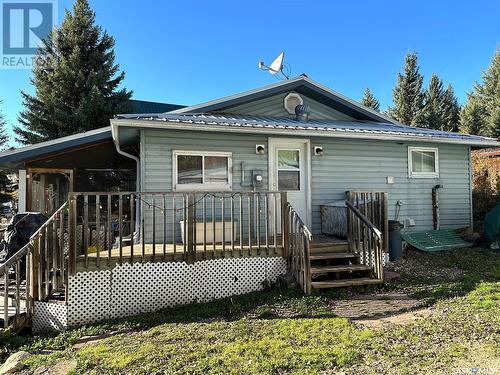 16 Poplar Crescent, Hudson Bay, SK - Outdoor With Deck Patio Veranda