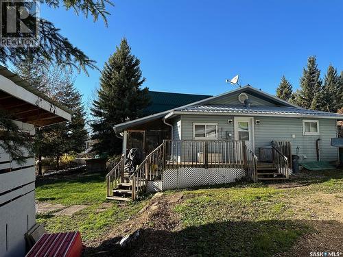 16 Poplar Crescent, Hudson Bay, SK - Outdoor With Deck Patio Veranda