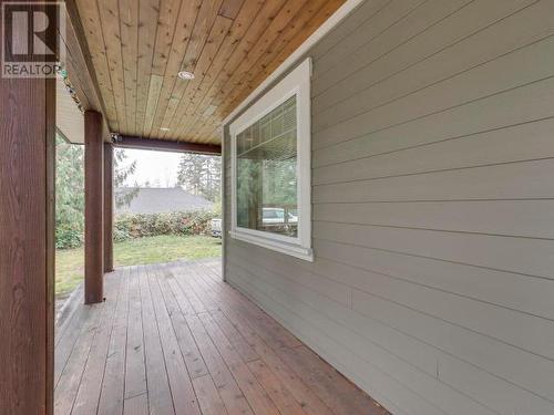 3233 Butler Rd, Powell River, BC - Outdoor With Deck Patio Veranda With Exterior