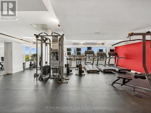 1404 - 55 East Liberty Street, Toronto, ON - Indoor Photo Showing Gym Room