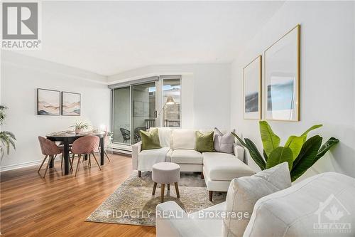 604 - 1380 Prince Of Wales Drive, Ottawa, ON - Indoor Photo Showing Living Room