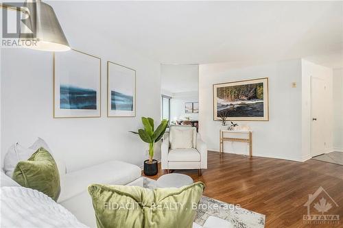 604 - 1380 Prince Of Wales Drive, Ottawa, ON - Indoor Photo Showing Living Room