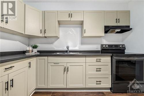 1380 Prince Of Wales Drive Unit#604, Ottawa, ON - Indoor Photo Showing Kitchen With Double Sink