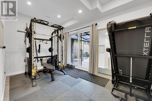 57 Willow Lane, Grimsby, ON - Indoor Photo Showing Gym Room