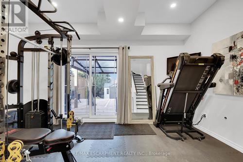 57 Willow Lane, Grimsby, ON - Indoor Photo Showing Gym Room