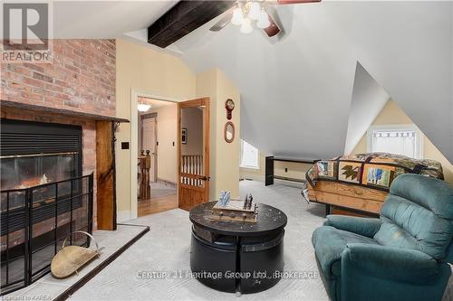 7387 County Rd 9, Greater Napanee, ON - Indoor Photo Showing Living Room With Fireplace