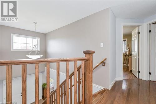 Hall with wood-type flooring - 43 Marr Drive, Elora, ON - Indoor Photo Showing Other Room