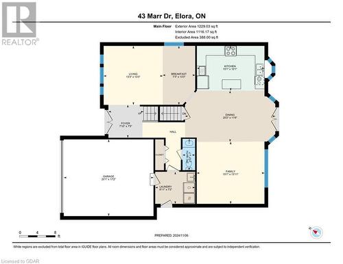 Floor plan - 43 Marr Drive, Elora, ON - Other