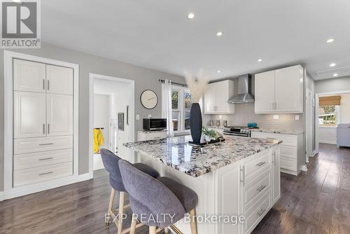 121 Louth Street, St. Catharines, ON - Indoor Photo Showing Kitchen With Upgraded Kitchen