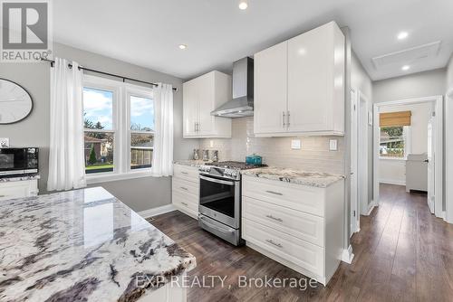 121 Louth Street, St. Catharines, ON - Indoor Photo Showing Kitchen With Upgraded Kitchen