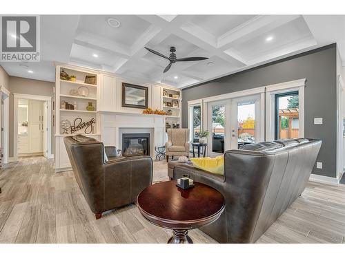 1715 Britton Road, Summerland, BC - Indoor Photo Showing Other Room With Fireplace