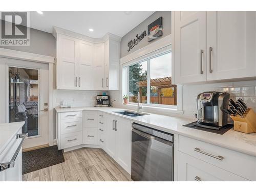 1715 Britton Road, Summerland, BC - Indoor Photo Showing Kitchen With Double Sink