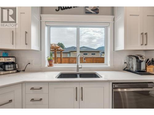 1715 Britton Road, Summerland, BC - Indoor Photo Showing Kitchen With Double Sink