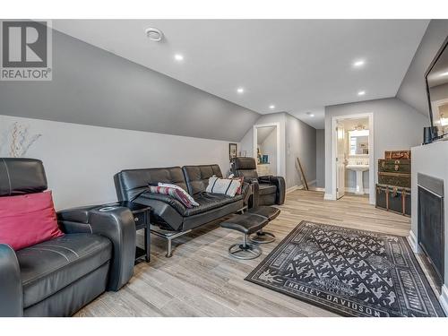 1715 Britton Road, Summerland, BC - Indoor Photo Showing Other Room With Fireplace