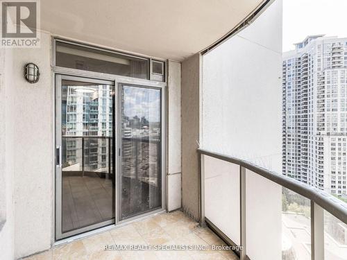 1906 - 3880 Duke Of York Boulevard, Mississauga, ON - Outdoor With Balcony With Exterior