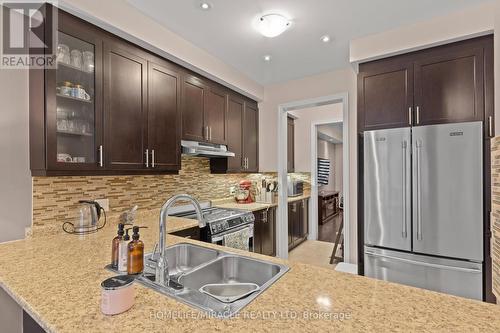 11 Thornapple Street, Brampton, ON - Indoor Photo Showing Kitchen With Stainless Steel Kitchen With Double Sink With Upgraded Kitchen