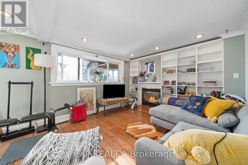 295 Main Street, Prince Edward County (Bloomfield), ON - Indoor Photo Showing Living Room With Fireplace