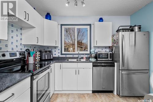 29 Kemp Crescent, Prince Albert, SK - Indoor Photo Showing Kitchen With Stainless Steel Kitchen With Double Sink