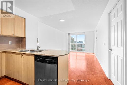 3011 - 763 Bay Street, Toronto, ON - Indoor Photo Showing Kitchen With Double Sink