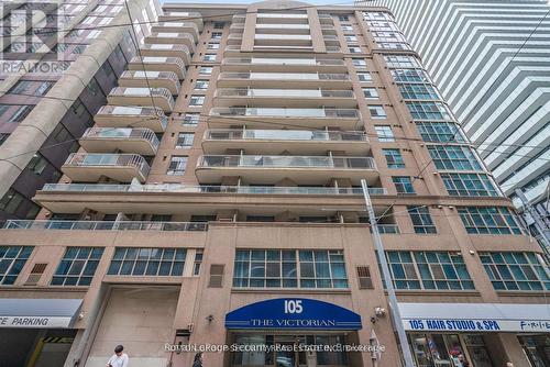 908 - 105 Victoria Street, Toronto, ON - Outdoor With Balcony With Facade