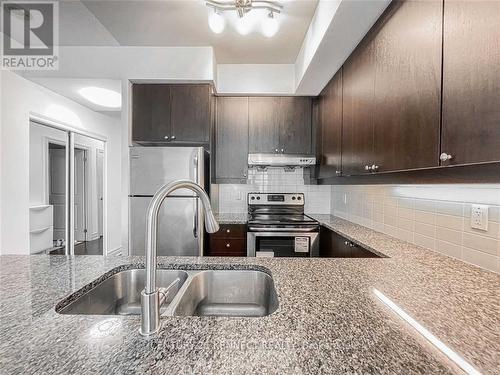 608 - 8130 Birchmount Road, Markham, ON - Indoor Photo Showing Kitchen With Double Sink With Upgraded Kitchen