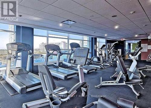 608 - 8130 Birchmount Road, Markham, ON - Indoor Photo Showing Gym Room