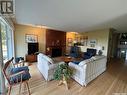 604 North Hill Drive, Swift Current, SK  - Indoor Photo Showing Living Room With Fireplace 