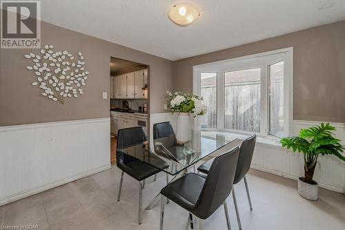 View of dining room - 46 Appalachian Crescent, Kitchener, ON - Indoor Photo Showing Dining Room