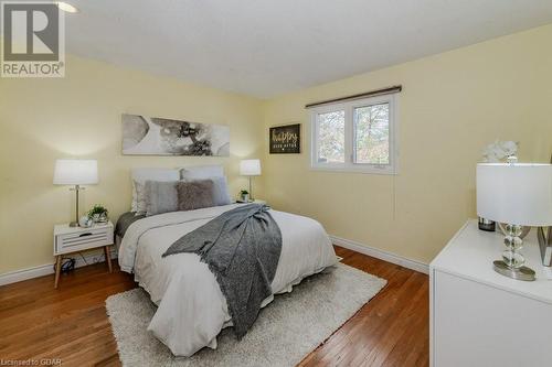 Bedroom with wood-type flooring - 46 Appalachian Crescent, Kitchener, ON - Indoor Photo Showing Bedroom