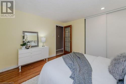 Bedroom featuring a closet and hardwood / wood-style flooring - 46 Appalachian Crescent, Kitchener, ON - Indoor Photo Showing Bedroom