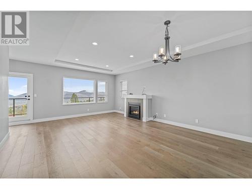 2171 Van Horne Drive Unit# 4, Kamloops, BC - Indoor Photo Showing Living Room With Fireplace