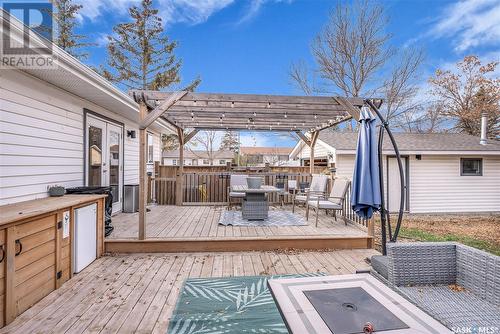 366 Wedge Road, Saskatoon, SK - Outdoor With Deck Patio Veranda With Exterior