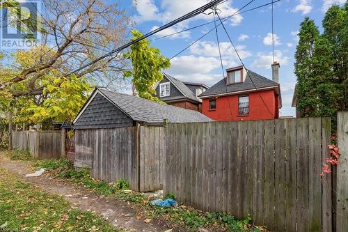 Rear alley access to backyard - 63 Clyde Street, Hamilton, ON - Outdoor