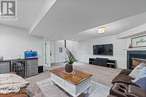 68 Cooper Court, Cobourg, ON - Indoor Photo Showing Living Room With Fireplace