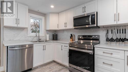 185 Queen Street, West Elgin (Rodney), ON - Indoor Photo Showing Kitchen With Double Sink