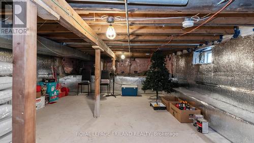 185 Queen Street, West Elgin (Rodney), ON - Indoor Photo Showing Basement