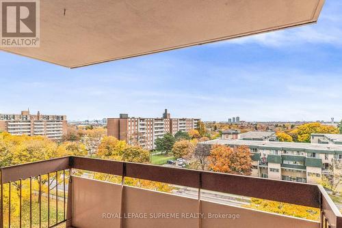 824 - 1625 Bloor Street E, Mississauga, ON - Outdoor With Balcony With View