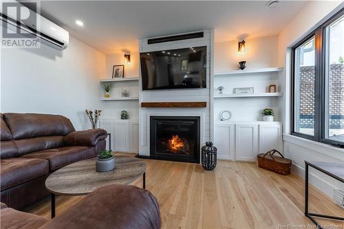 490 Glebe Road, Chamcook, NB - Indoor Photo Showing Living Room With Fireplace