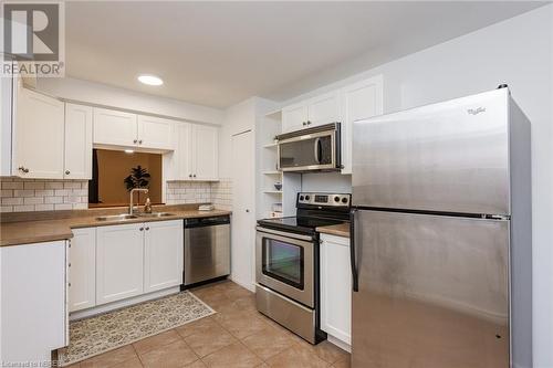 604 Banner Avenue Unit# 3, North Bay, ON - Indoor Photo Showing Kitchen With Double Sink