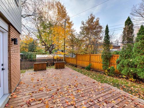 Terrasse - 12 Crois. Wood, Beaconsfield, QC - Outdoor With Deck Patio Veranda