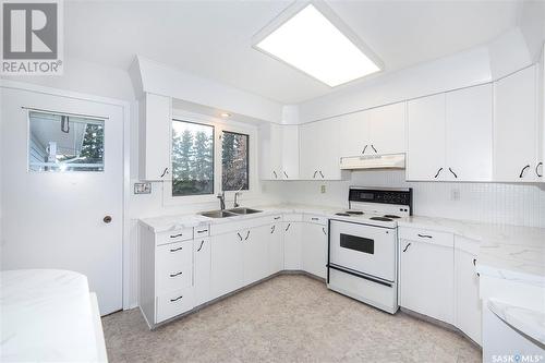 1989 New Market Drive, Tisdale, SK - Indoor Photo Showing Kitchen With Double Sink