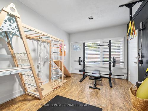 14 Cherrywood Ave, Grimsby, ON - Indoor Photo Showing Gym Room