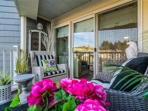 407-5650 Edgewater Lane, Nanaimo, BC - Outdoor With Deck Patio Veranda With Exterior