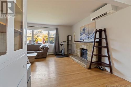 54 Mount Royal Boulevard, Moncton, NB - Indoor Photo Showing Living Room With Fireplace