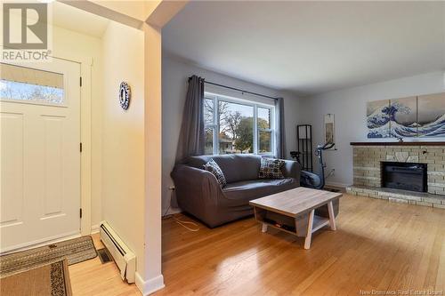 54 Mount Royal Boulevard, Moncton, NB - Indoor Photo Showing Living Room With Fireplace