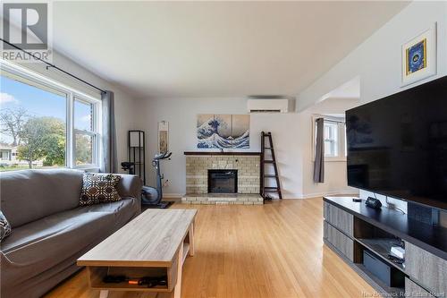 54 Mount Royal Boulevard, Moncton, NB - Indoor Photo Showing Living Room With Fireplace