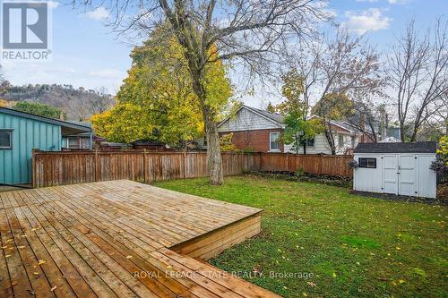 29 Bond Street S, Hamilton, ON - Outdoor With Deck Patio Veranda With Backyard