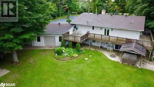 Aerial view - 264 Salem Road, Barrie, ON 