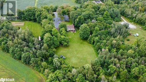 Bird's eye view featuring a rural view - 264 Salem Road, Barrie, ON 